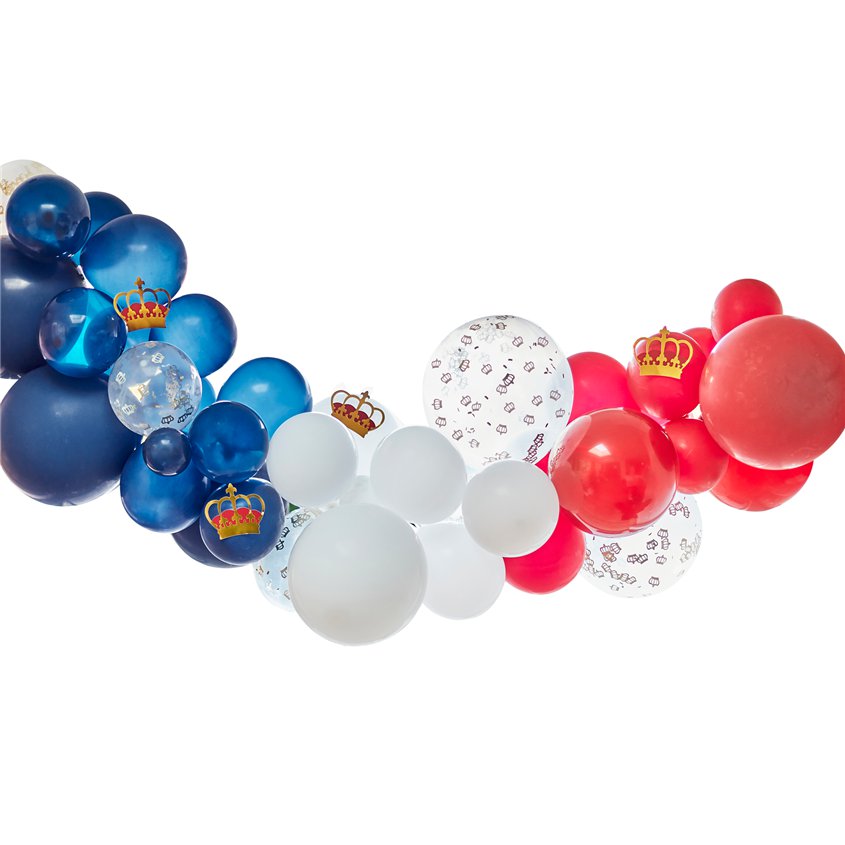Royal Crown Balloon Arch - 65 Balloons – product image 3