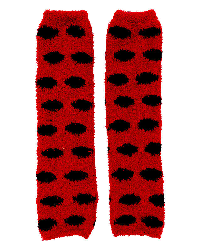 Ladybug Leg Warmers - Child