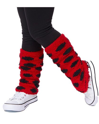 Ladybug Leg Warmers - Child