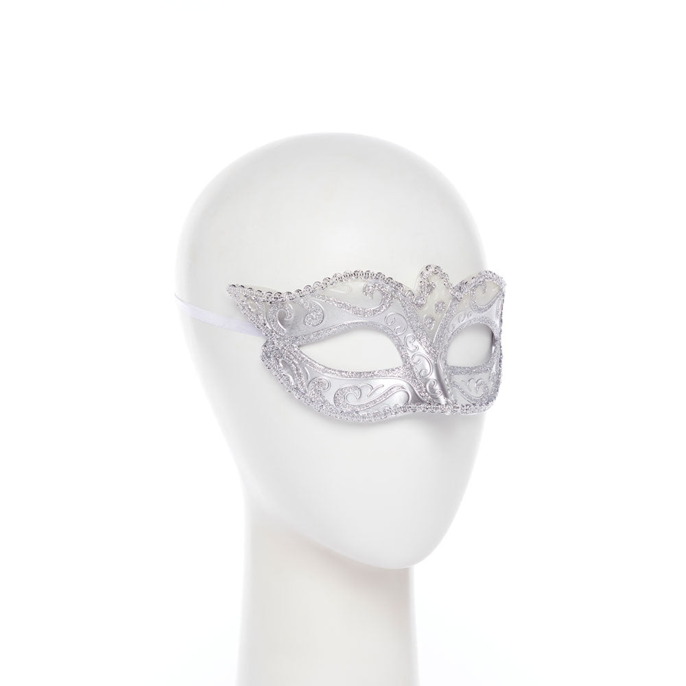 Silver Glitter Mask – product image 2