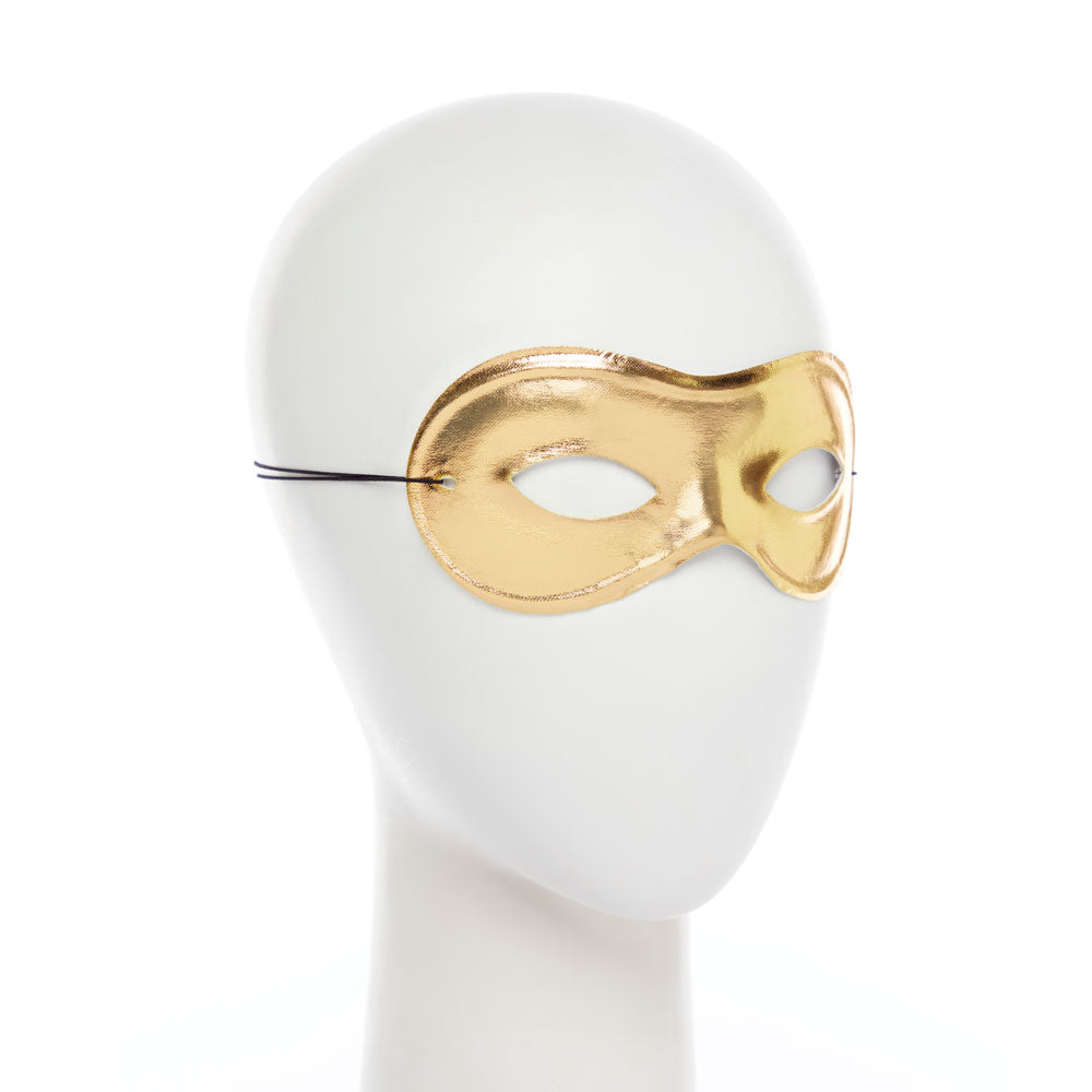Gold Domino Masquerade Mask – product image 2