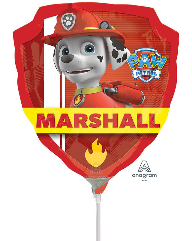 Paw Patrol Chase Badge Mini Air-fill (Uninflated)