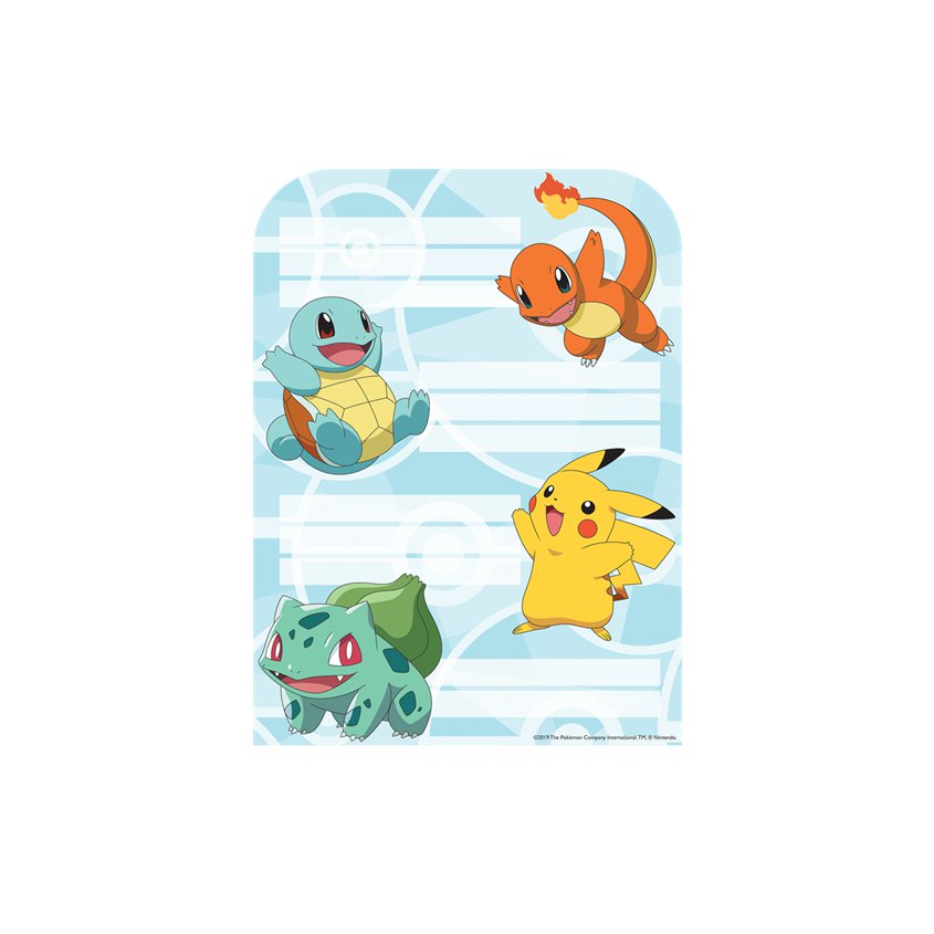 Pokémon Party Invitations (8pk) – product image 2