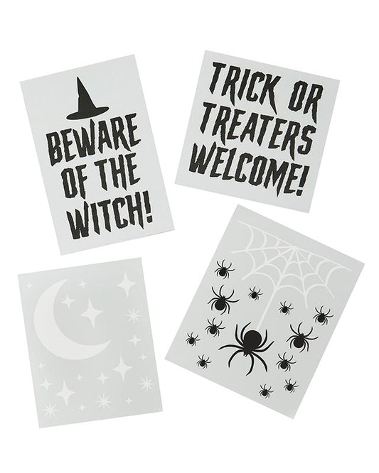 Trick or Treat Window Clings (4pk)