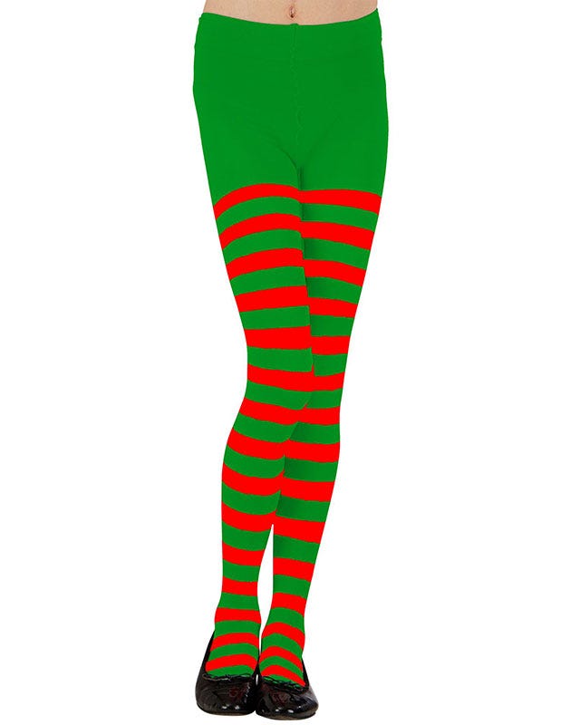 Green & Red Tights - Child – product image 3