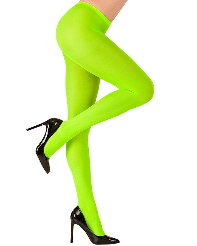 Neon Green Tights - Adult – product image 2