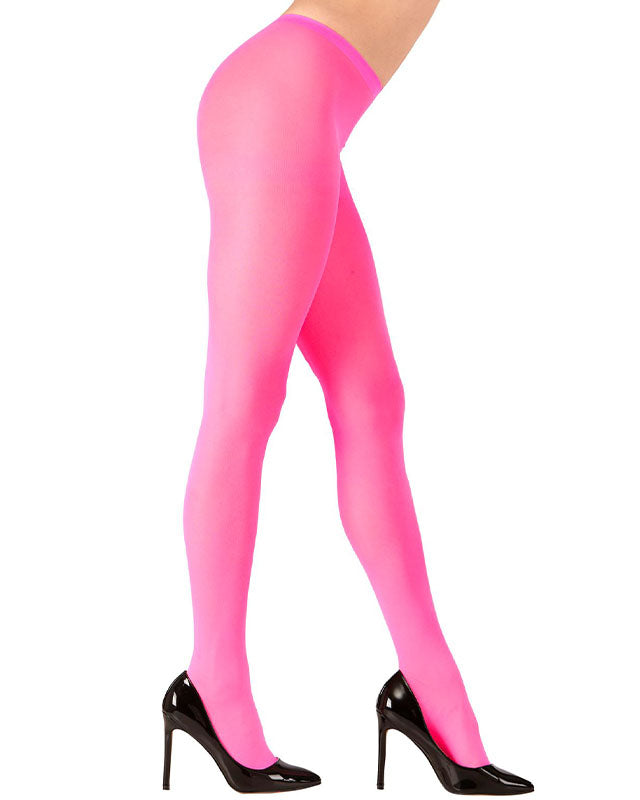 Neon Pink Tights - Adult – product image 3