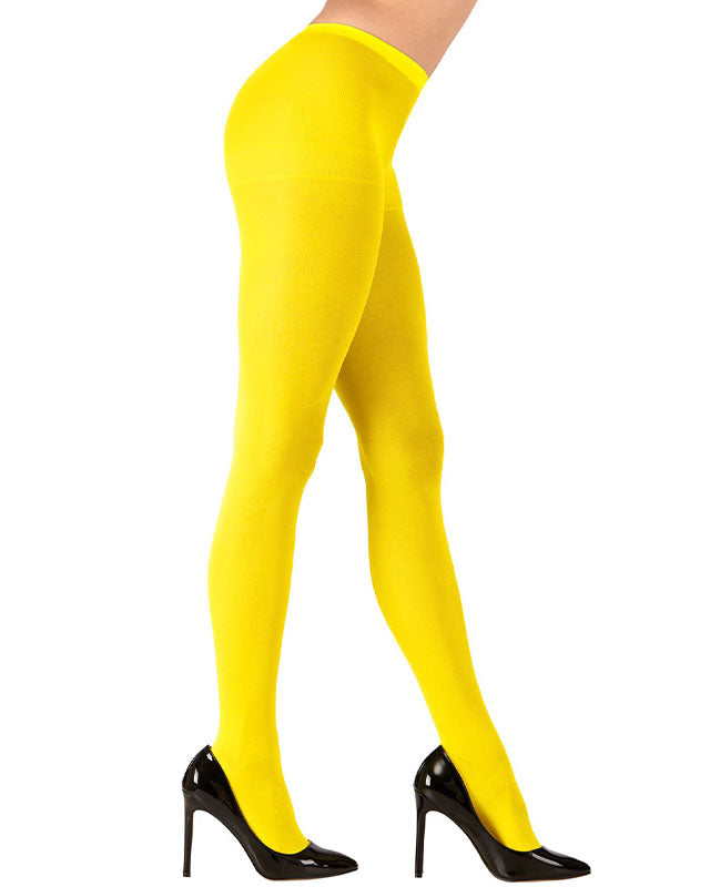 Neon Yellow Tights - Adult – product image 3