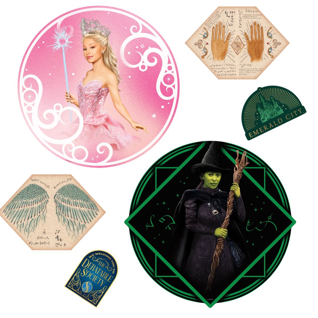 RD007 Wicked Witches Movie Room & Party Decoration Pack Cardboard Cut Out Height 45cm – product image 1