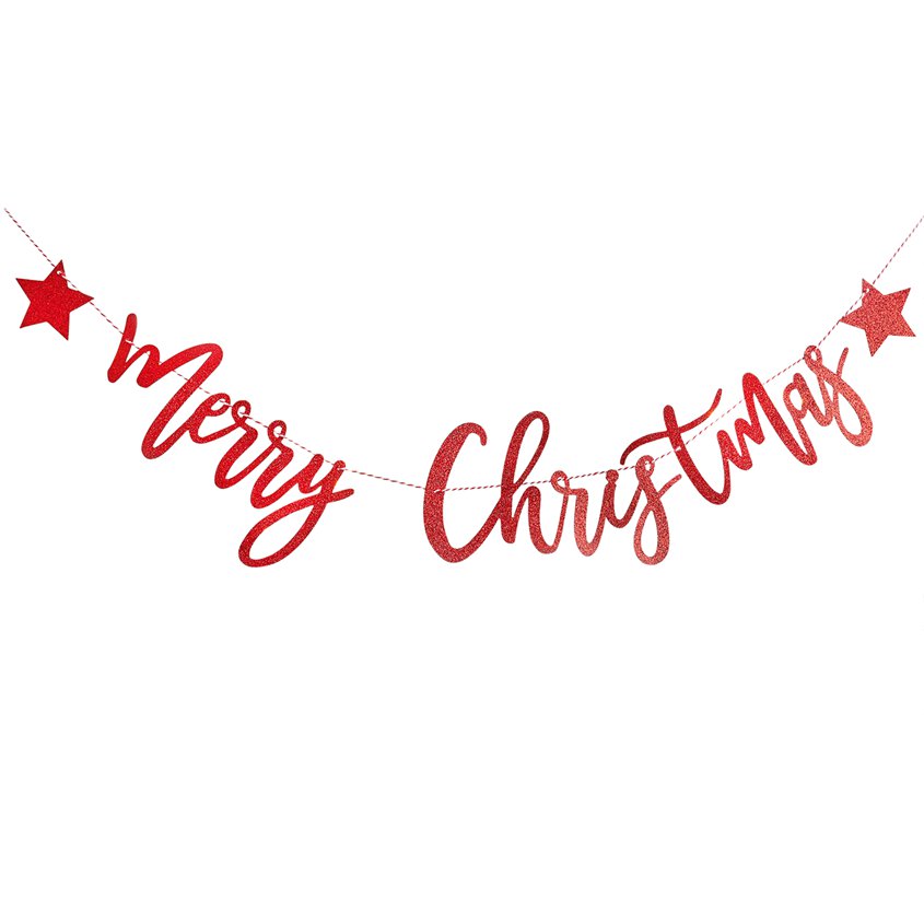 Merry Christmas Bunting - 2m