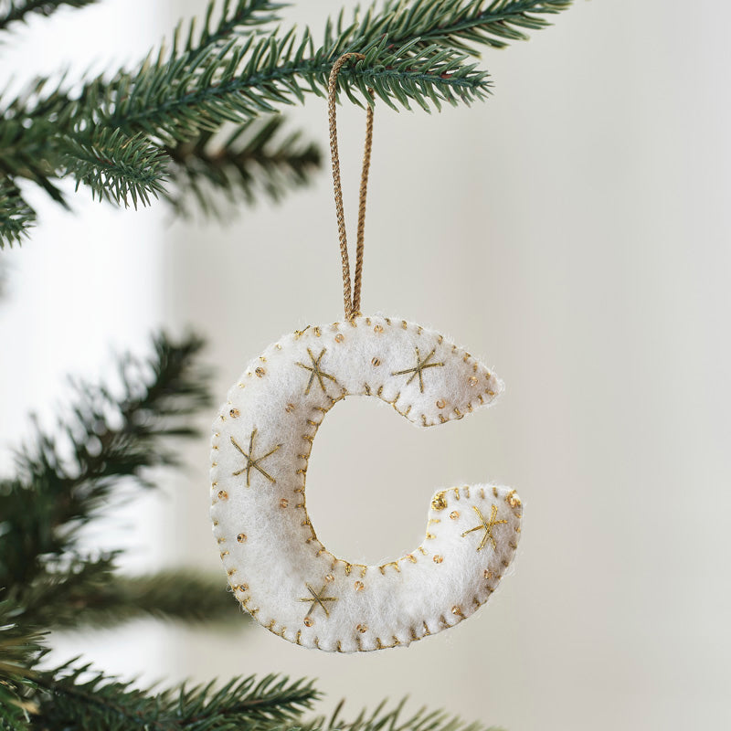 Tree Decorations - Monogram Letters - C – product image 1