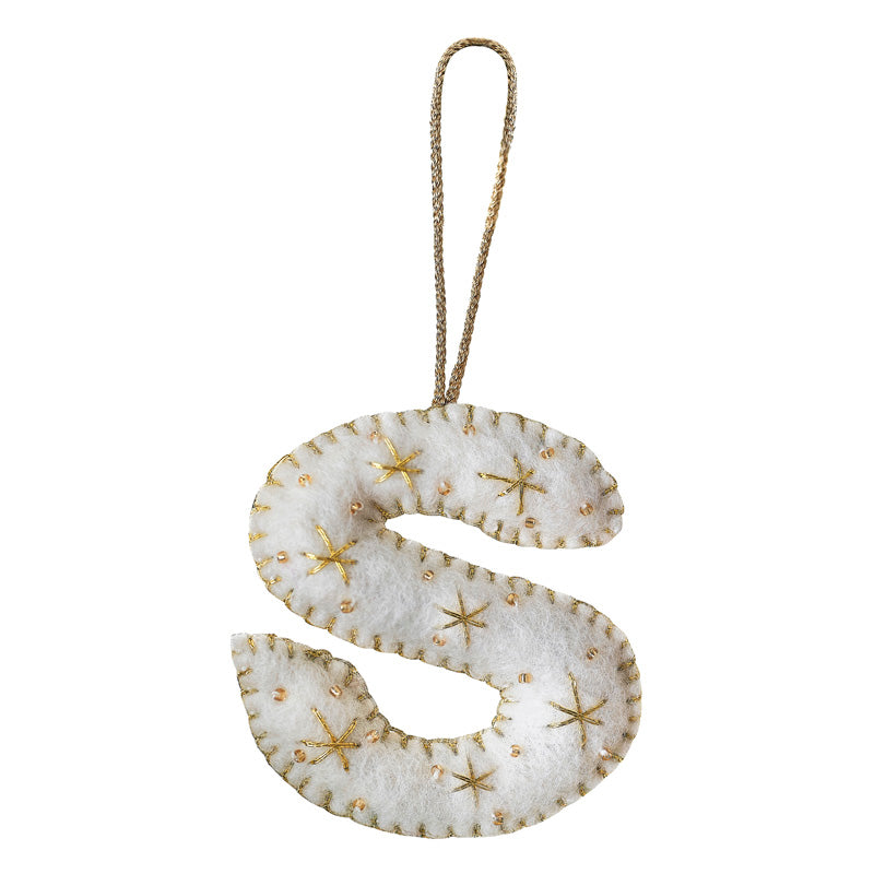 Tree Decorations - Monogram Letters - S – product image 2