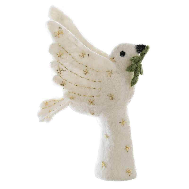 Tree Topper - Felt Turtle Dove – product image 2