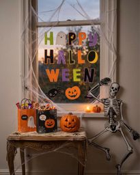 Hallo-Ween Friends Window Gel Clings